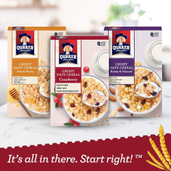 Quaker Cereal Cranberry 400g Pack Of 12 Quaker Cereal Cranberry 400g Pack Of 12