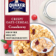 Quaker Cereal Cranberry 400g Pack Of 6