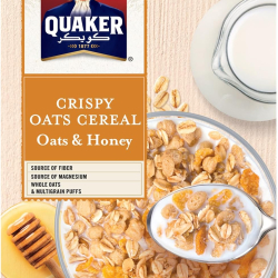 Quaker Cereal Oats & Honey 400g Pack Of 12 Quaker Cereal Oats & Honey 400g Pack Of 12
