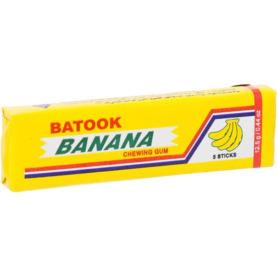 Batook Chewing Gum-Banana 5'Stick Pack Of 20