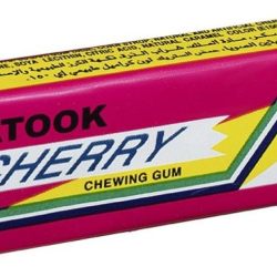 Batook Chewing Gum Cherry 5's Pack Of 20
