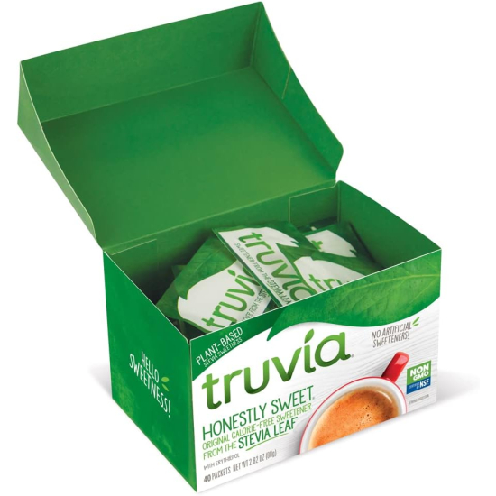 Truvia Sweetener Natural Sachets 40, Pack Of 6
