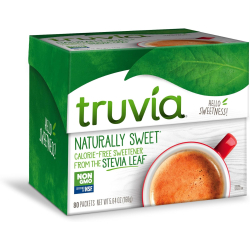 Truvia Sweetener Natural 80 Sachets, Pack Of 12