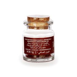 Taj Mahal Saffron Glass Jar 1g, Pack Of 12 Taj Mahal Saffron Glass Jar 1g, Pack Of 12