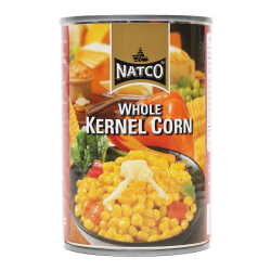 Natco Whole Kernel Corn 425g, Pack Of 12 Natco Whole Kernel Corn 425g, Pack Of 12