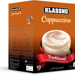 Klassno Cappuccino-Traditional 10 Cup 18g, Pack Of 6