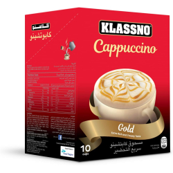 Klassno Cappuccino Gold 10 Cup 20g, Pack Of 6 Klassno Cappuccino Gold 10 Cup 20g, Pack Of 6