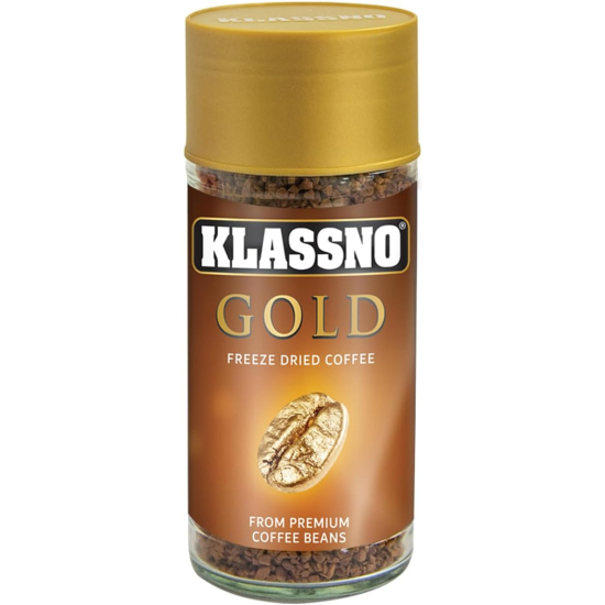  Klassno Gold Freeze Dried Coffee 100g, Pack Of 6