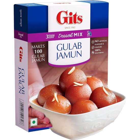 Gits Gulab Jamun Mix 500g, Pack Of 6