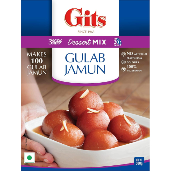 Gits Gulab Jamun Mix 500g, Pack Of 6