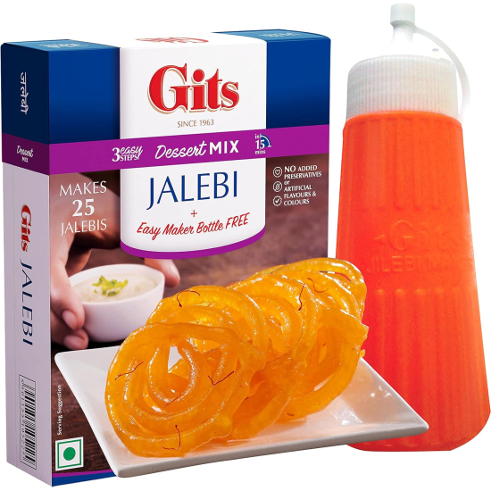 Gits Jalebi Mix With Jalebi Maker 100g, Pack Of 6