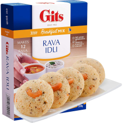 Gits Rava Idli Mix 200g Pack Of 12 Gits Rava Idli Mix 200g Pack Of 12