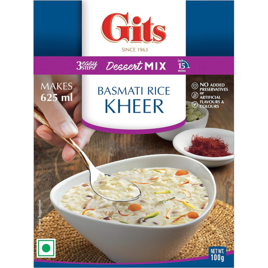 Gits Basathi Rice Kheer Mix 100g, Pack Of 6