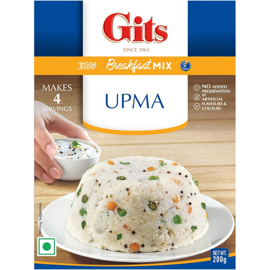 Gits Upma Mix 200g, Pack Of 6