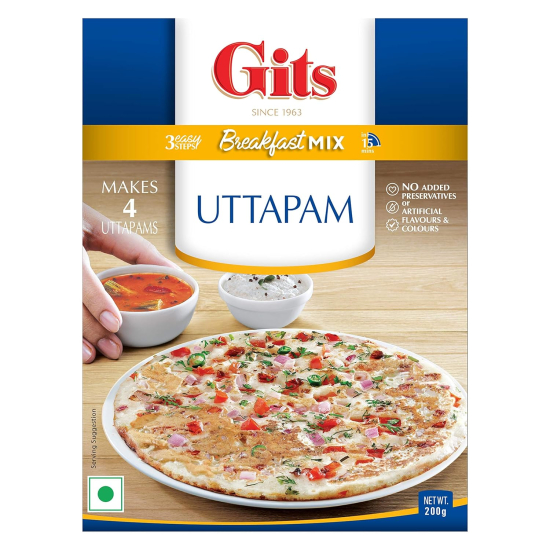 Gits Uttapam Mix 200g Pack Of 6