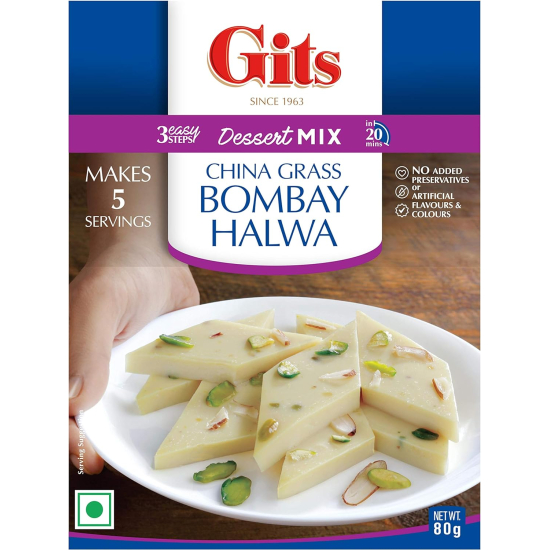 Gits Bombay Halwa Mix 80g, Pack Of 6