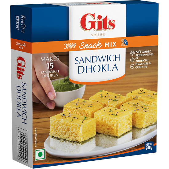 Gits Sandwich Dhokla Mix 200g, Pack Of 6