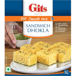 Gits Sandwich Dhokla Mix 200g, Pack Of 12 Gits Sandwich Dhokla Mix 200g, Pack Of 12