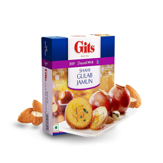 Gits Shahi Gulab Jamun Mix 150g, Pack Of 6