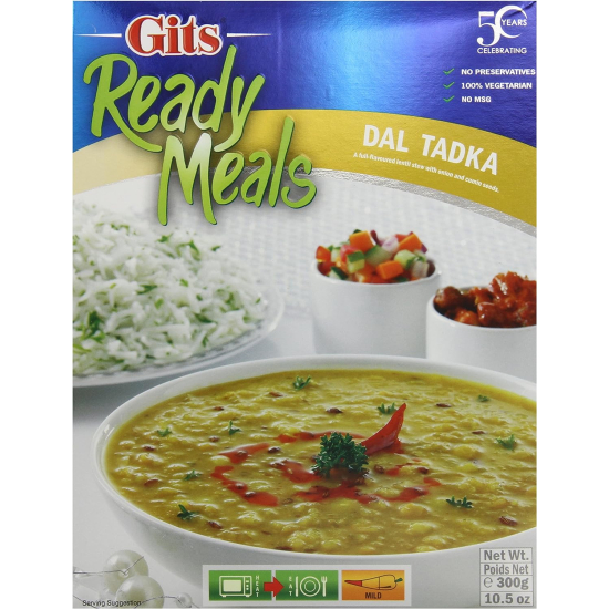 Gits Ready Meals Dal Tadka Mix 300g Pack Of 6