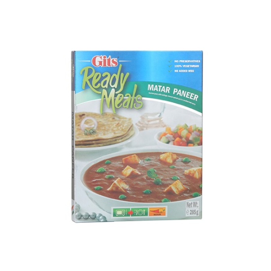 Gits Matar Paneer 285g Pack Of 6