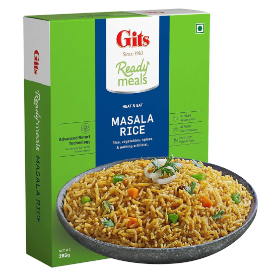 Gits Masala Rice 265g Pack Of 6