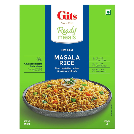 Gits Masala Rice 265g Pack Of 6