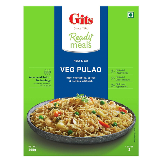 Gits Veg Pulao 265g Pack Of 6