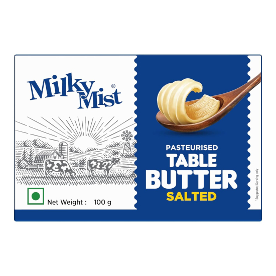 Milky Mist Butter Salted 100g, Pack Of 6