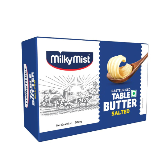 Milky Mist Butter Salted 200g, Pack Of 6