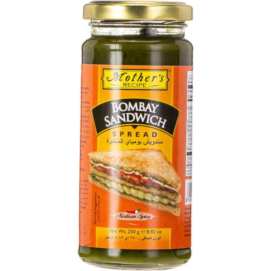 Mothers Recipe Bombay Sandwich Spread 250g, Pack Of 6