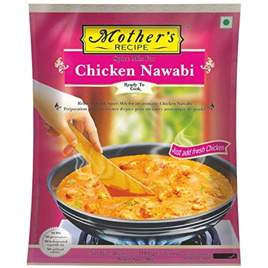 Mothers Recipe Ready To Cook Nawabi Chicken Masala 100g, Pack Of 6