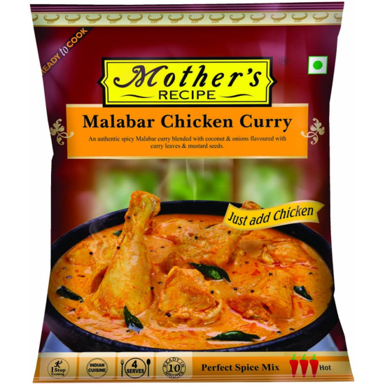 Mothers Recipe Ready To Cook Malabar Chicken Curry 100g, Pack Of 6