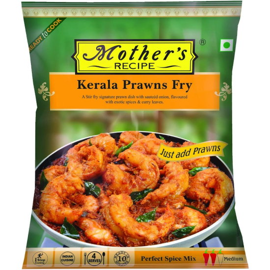 Mothers Recipe Ready To Cook Kerala Prawns Fry 75g, Pack Of 6