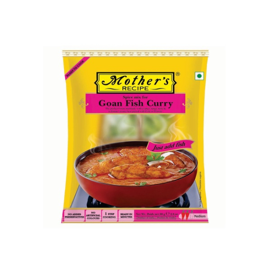 Mothers Recipe Ready To Cook Goan Fish Curry 80g, Pack Of 6