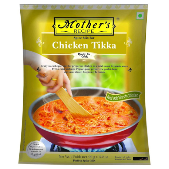 Mothers Recipe Ready To Cook Chicken Tikka Mix 90g, Pack Of 6