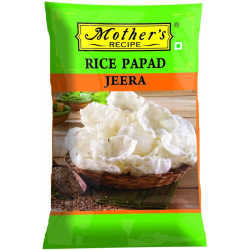 Mothers Recipe Rice Papad Jeera 75g, Pack Of 12 Mothers Recipe Rice Papad Jeera 75g, Pack Of 12