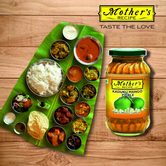 Mothers Recipe Kaduku Mango Pickle 300g, Pack Of 6