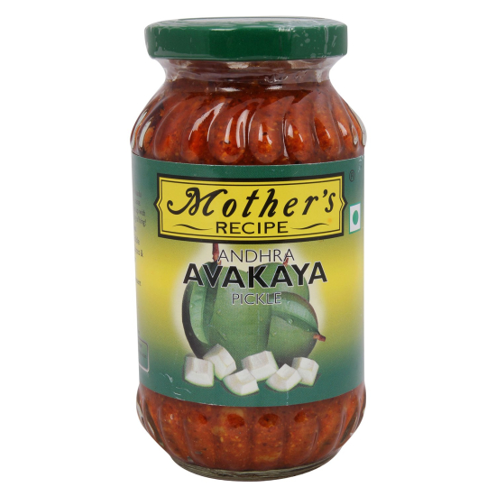 Mothers Recipe Andhra Avakaya Pickle 300g, Pack Of 6