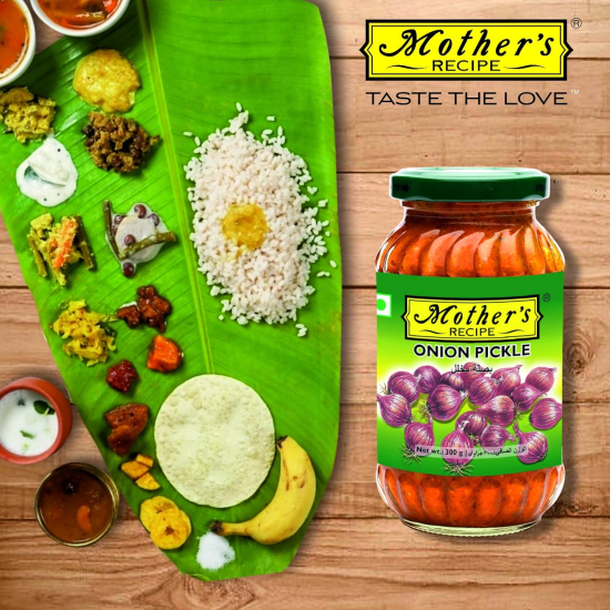 Mothers Recipe Madras Onion Pickle 300g, Pack Of 6