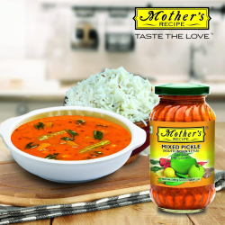 Mothers Recipe South Indian Style Mixed Pickle 300g, Pack Of 12