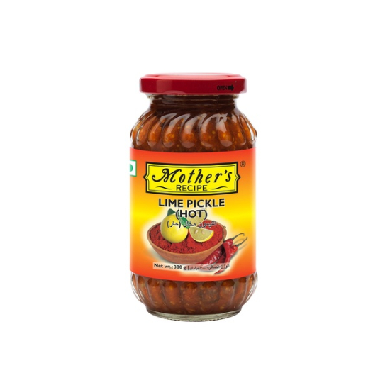 Mothers Recipe Lime Pickle Hot 300g, Pack Of 6