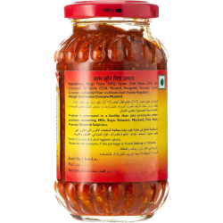 Mother's Recipe Mango & Chilli Pickle 300g, Pack Of 12 Mother's Recipe Mango & Chilli Pickle 300g, Pack Of 12