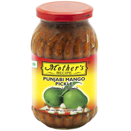 Mothers Recipe Punjabi Mango Pickle 500g, Pack Of 6