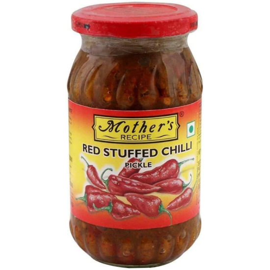 Mothers Recipe Stuffed Red Chili Pickle 500g, Pack Of 6