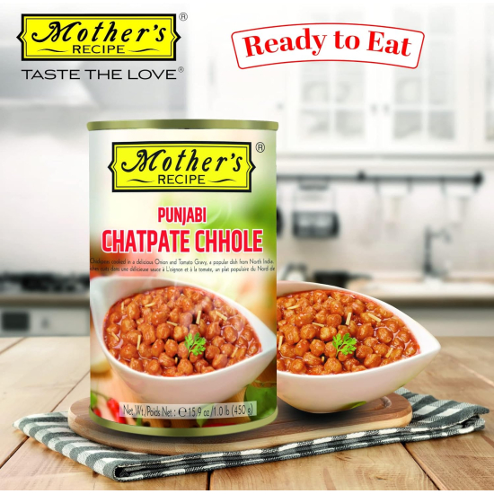 Mothers Recipe Punjabi Chatpate Choley 450g, Pack Of 6