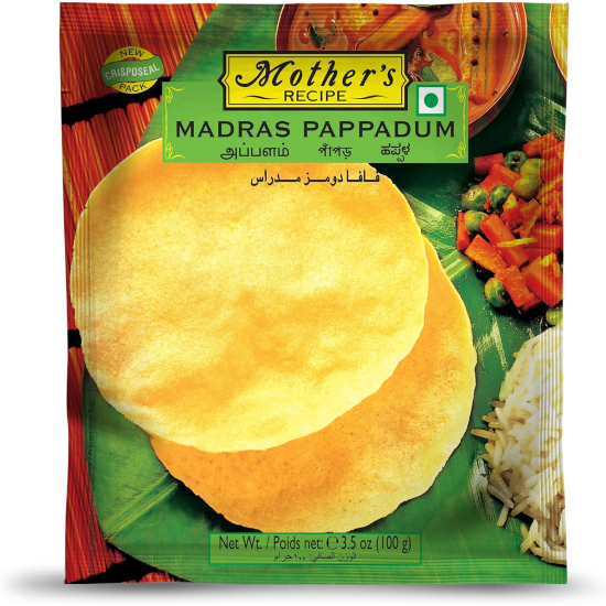 Mother Recipe Pappadam 100g, Pack Of 6