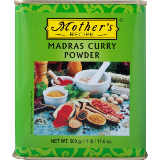 Mothers Recipe Madras Curry Powder 500g, Pack Of 6