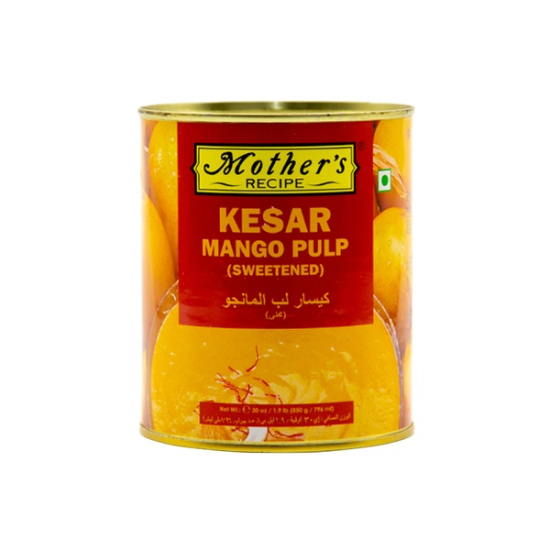 Mothers Recipe Kesar Mango Pulp 850g, Pack Of 6