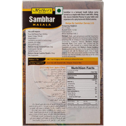 Mothers Recipe Dakshin Sambhar Masala 50g, Pack Of 12 Mothers Recipe Dakshin Sambhar Masala 50g, Pack Of 12
